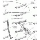 Стеклоподъемник передней двери